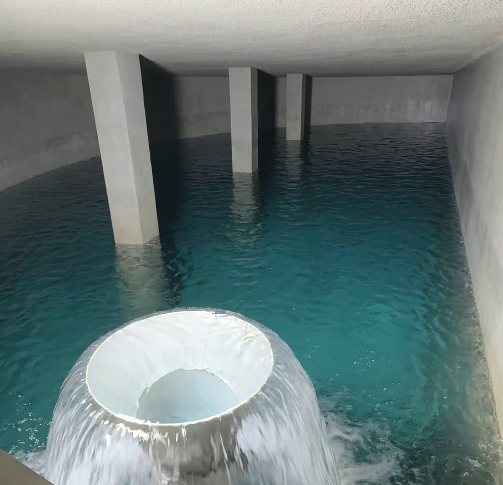 Wasserkammer eines Trinkwasserbehälters